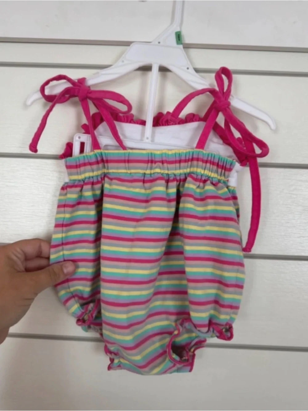 Abby & Evie Easter Romper - 18M